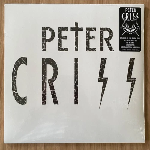 Peter Criss Self Titled Limited Edition White Colored Vinyl LP 2025 New KISS