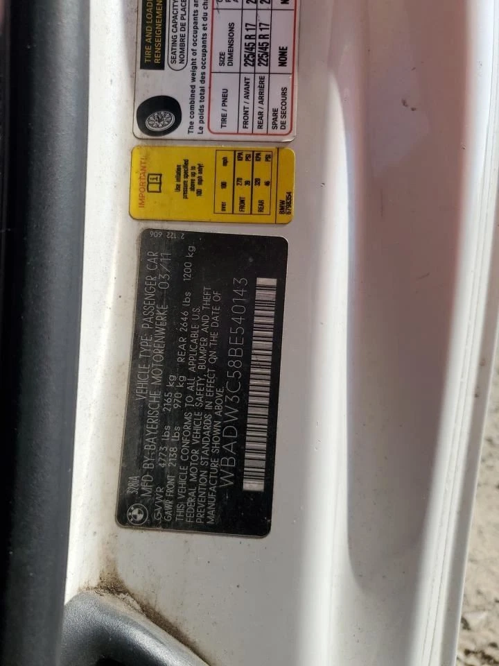 Steering Gear/Rack Power Rack And Pinion Fits 08-13 BMW 128i 2641069 Foto 2 de 4