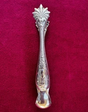 Antique Silverplate Sugar/Ice Cube Tongs WMF German