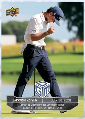 2026 UPPER DECK Epack Game Dated Moments - JACKSON KOIVUN - #16 Epack 