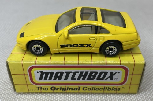 Vintage 1990 Matchbox Superfast 61 NISSAN 300ZX (yellow) NMT Boxed