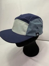 Spacecraft 5 Panel Hat Running Hiking Adjustable Blue Outdoor Camp Colorblock