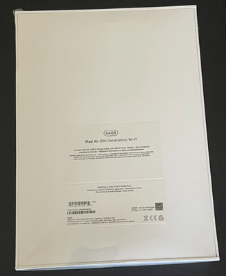 Apple iPad Air (5th Generation) A2588 64 GB, Wi-Fi, 10.9 in - Blue