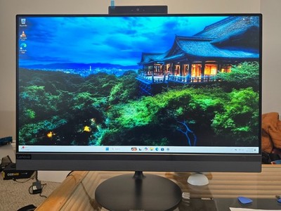 Touchscreen AIO Lenovo IdeaCentre 520-24ARR 23.8'' Ryzen 3 2200G 8GB 1TB HD Win11