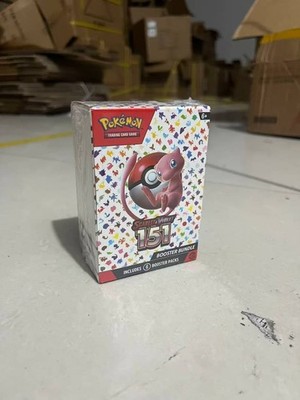 POKEMON TCG SCARLET & VIOLET 151 BOOSTER BUNDLE BOX FACTORY SEALED NEW 6 PACKS E | eBay POKEMON TCG SCARLET & VIOLET 151 BOOSTER BUNDLE BOX FACTORY SEALED NEW 6 PACKS E | eBay