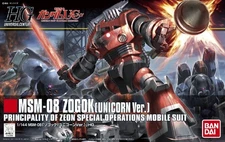 Bandai Hobby HGUC MSM-08 Zogok Unicorn Version HG 1/144 Model Kit USA Seller