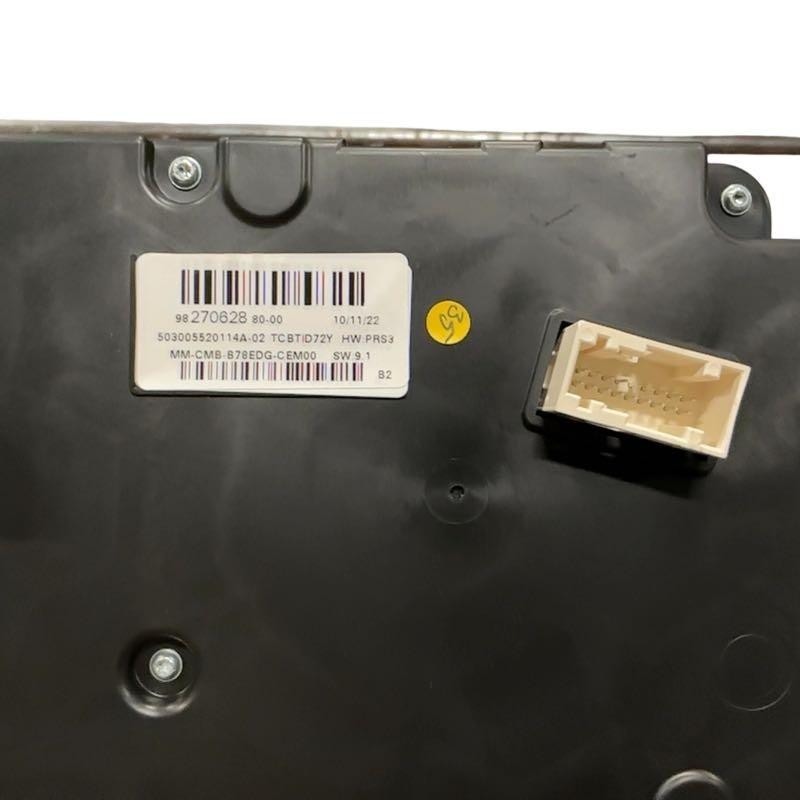 Compteur CITROEN C4 Picasso 2 ecran noir resolution bug 9827062880