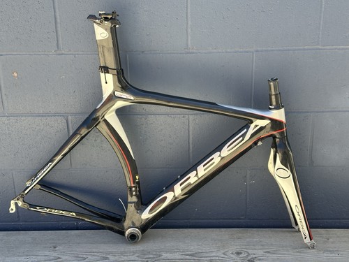 Orbea Ora 56cm Aero Road Frameset Carbon Fork & Steerer Aero Seatpost 700c