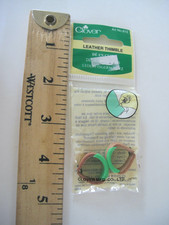 Clover Leather Thimble NIP