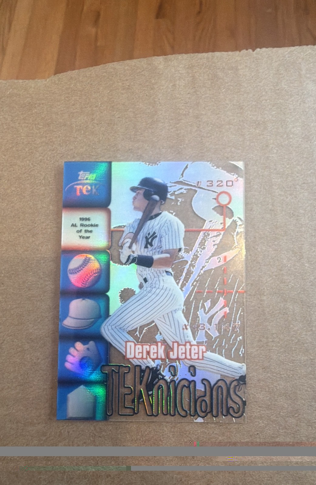 1999 Topps Tek - Teknicians Derek Jeter #T6