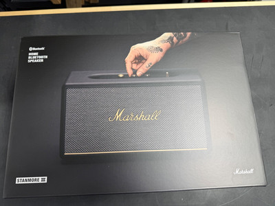 Marshall Stanmore III Bluetooth Home Speaker - Black New!!!