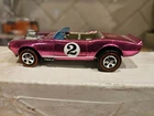 Vintage Hot Wheels Redline Light My Firebird 1969 Pink Restoration