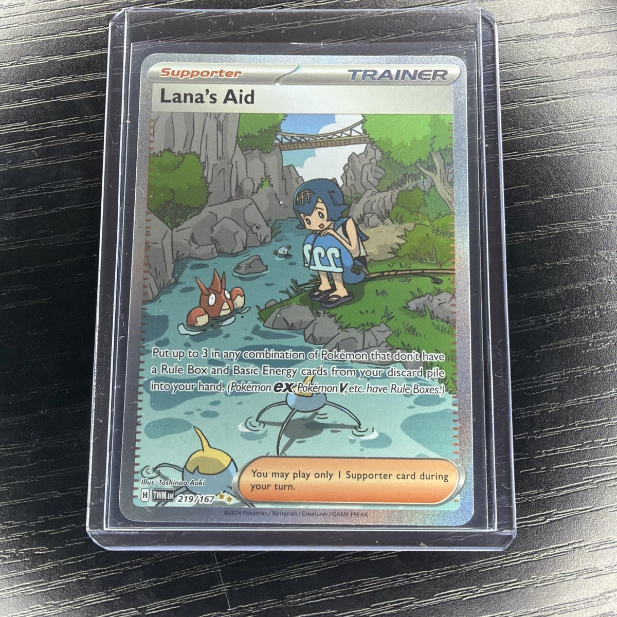 lana's aid pokemon card value Lana's Aid 219/167 Sv06: Twilight Masquerade for sale