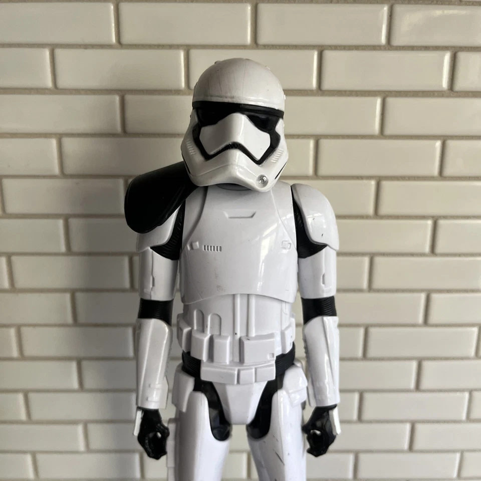 Star Wars The Force Awakens First Order Stormtrooper 12” Loose Action Figure Toy - Image 2 of 4