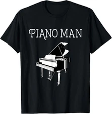 Piano Instrument Player Pianist Classical Music Love Unisex T-Shirt