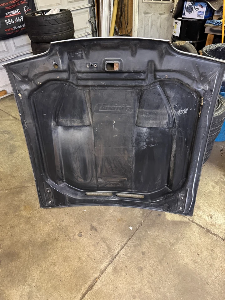 87-93 Ford Mustang Cervinis Cowl Hood Ram Air Stormin Norman Fiberglass COBRA - Image 3 of 4