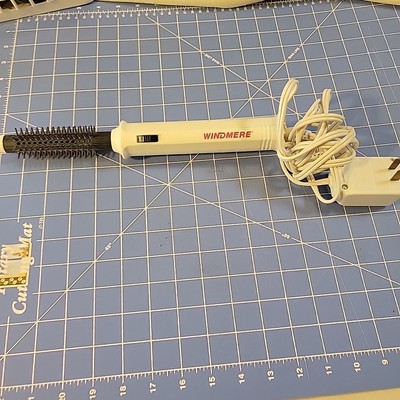 Vintage Windmere Hot Air Curling Brush Model DS-188 Tested Works 
