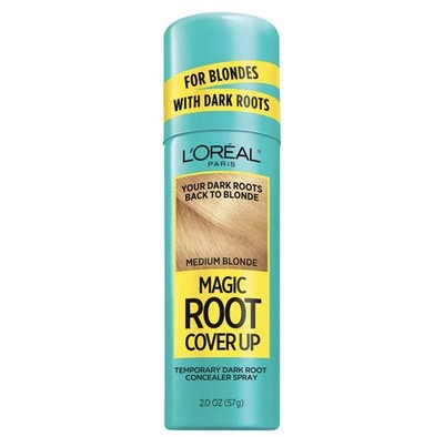 L'Oreal Magic Root Cover Up Temporary Concealer Spray MEDIUM BLONDE