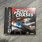 Worlds Scariest Police Chases (Sony PlayStation 1 PS1, 2001) Untested