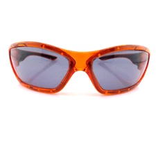 MCR Sunglasses Safety Orange Frame C-S Z87+ Gray Lenses