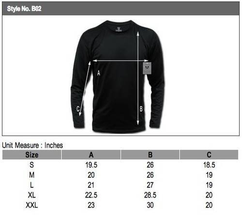 US Militay Performance Cool Anti-Geruch Workout Training Langarm T-Shirts - Bild 3 von 8