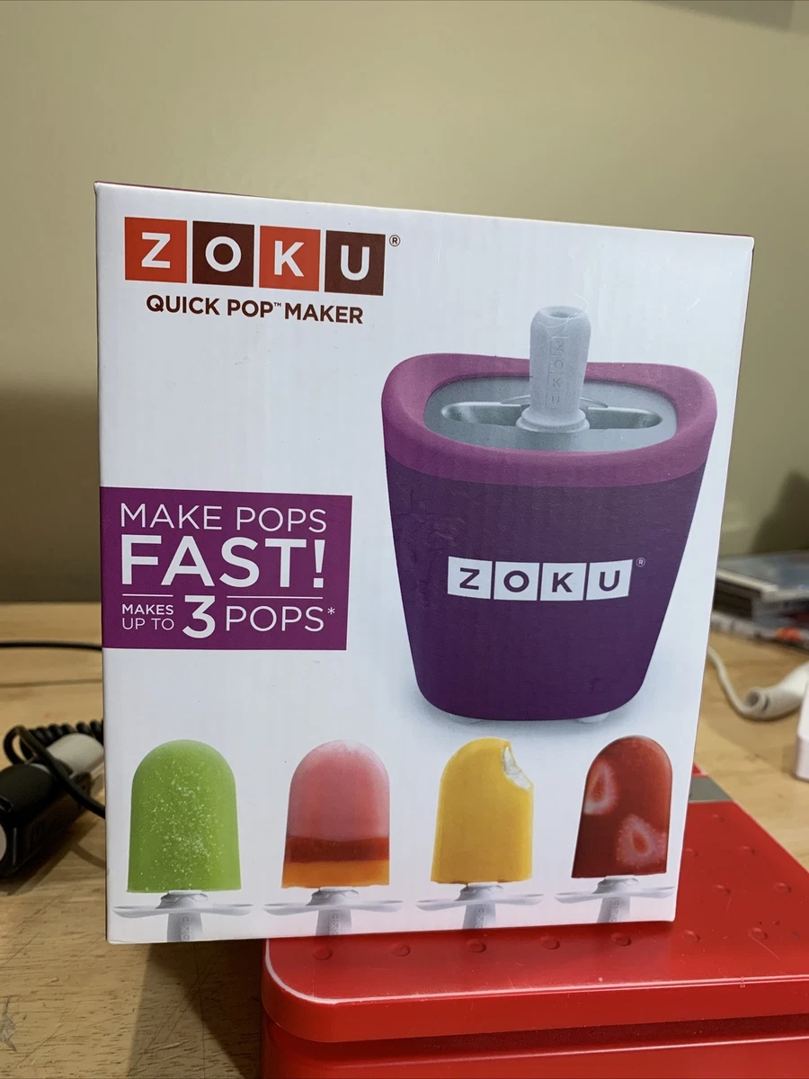 Zoku Quick Popsicle Maker Purple NEW