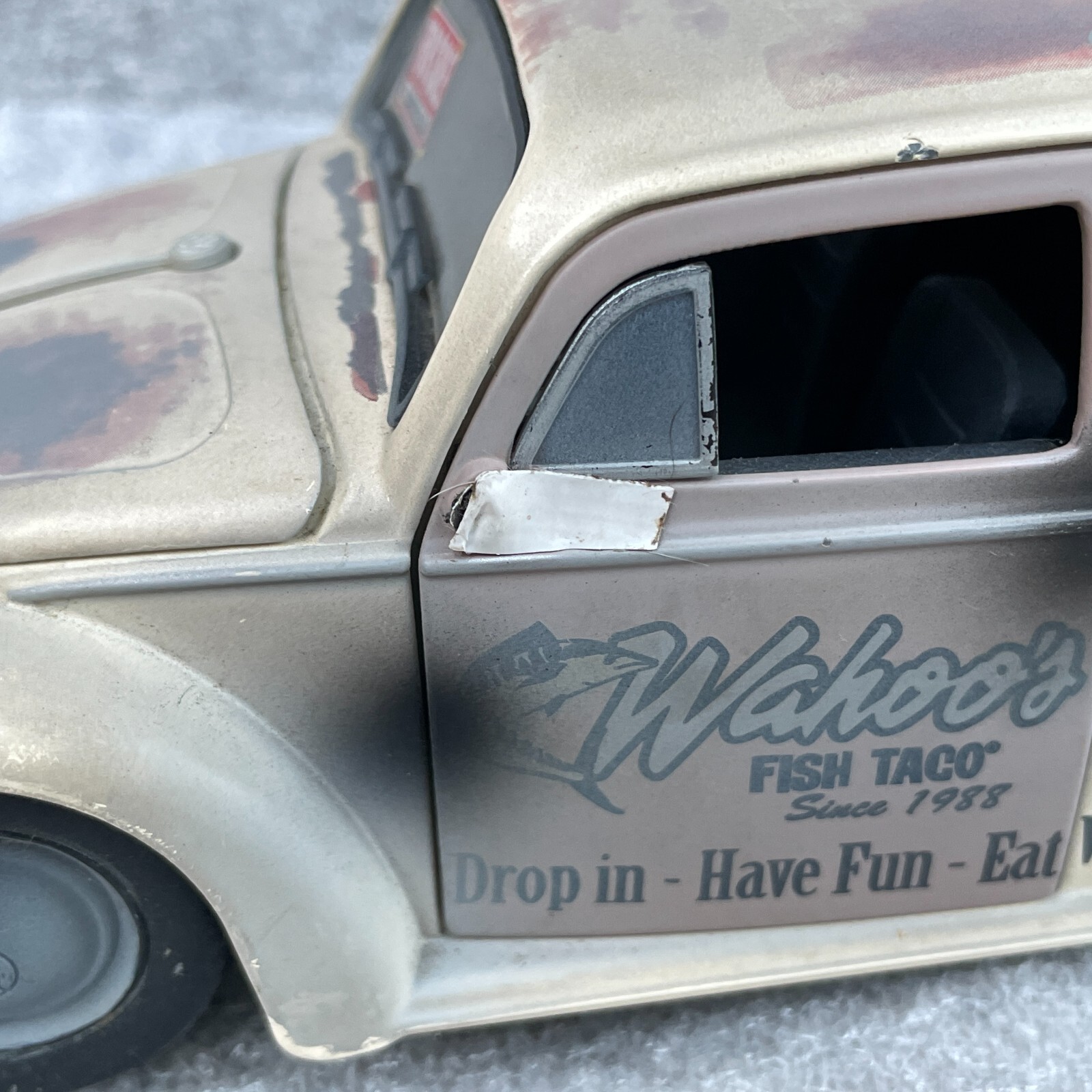 USED JADA "FOR SALE" 1959 VW VOLKSWAGEN BEETLE 124 DIECAST MODEL CAR