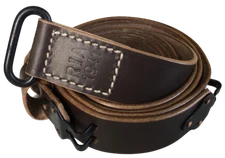 M1 Garand M1941 Springfield Rifle USGI M1907 Dark Brown Ria Marked Leather Sling