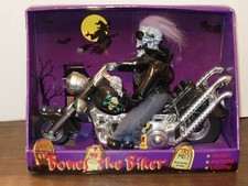 RARE 2006 Bones the Biker Music Motion  Lights Toy Motorcycle Halloween Novelty