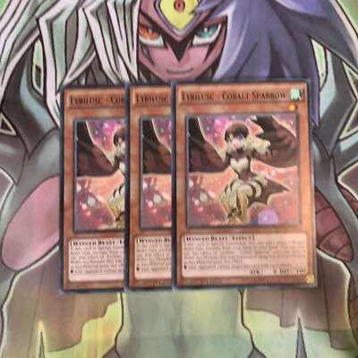 MACR-DE012 x3 Lyrilusc - Kobaltsperling Common Top Zustand Yugioh