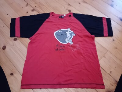 Vintage T-Shirt Shirt FIDO DIDO Größe 14 Jahre