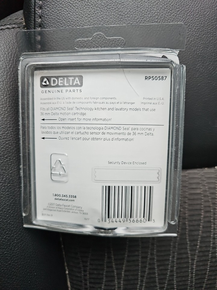 DELTA Genuine RP50587 SingleHandle Valve Cartridge Faucet eBay