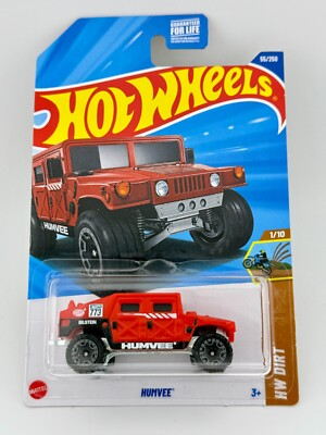 #ad #ad Hot Wheels 2024 Humvee Hummer Red 5 250 HW Dirt 1 10 New $3.32