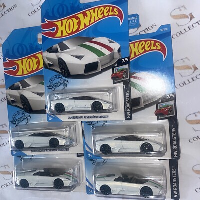 Hot Wheels - Lamborghini Reventón Roadster (Pearl White) Lot 5 | eBay
