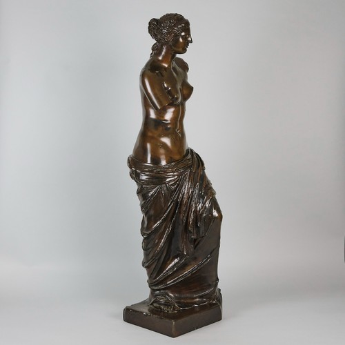 Escultura Art Nouveau de finales del siglo XIX "Venus de Milo" de F. Barservicedne - Imagen 3 de 10