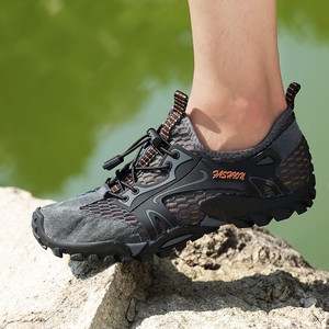 men's breathable mesh casual light outdoor hiking shoes
