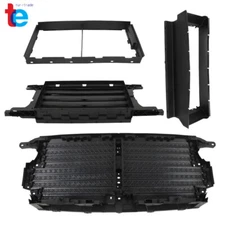 Radiator Grille Air Shutter Control Upper & Lower Black For 2018-2020 Ford F-150