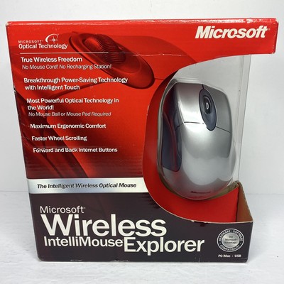Microsoft wireless intellimouse Explorer (659556694692)