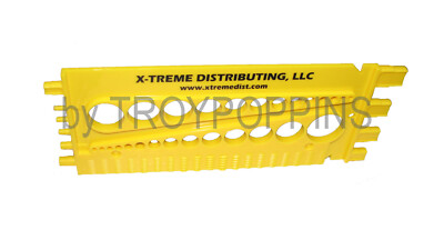 Plastic Bolt Sizing Card & Gauge Tool - Yellow Measuring Guide For Standard & Metric Hardware 6 thumbnail image