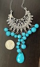 Vintage Southwest Turquoise Presentation Ladies Pendant Necklace — photo 5