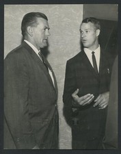 1950's Gordie Howe & Maurice Richard 