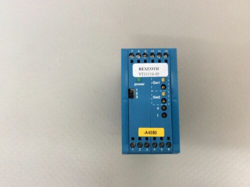 VT 1111810 - REXROTH - VT 11118-10 Analog amplifier mod. RECONDITIONNÉ - Imagen 2 de 3