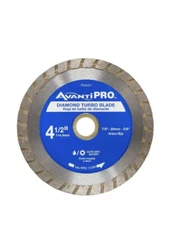 Avanti Pro 4" Turbo Diamond Circular Saw Blade Dry Wet  Concrete New Fee Ship