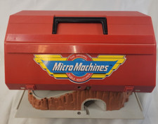 1988 Vintage Micro Machines Super City Toolbox Action Playset - Missing pieces