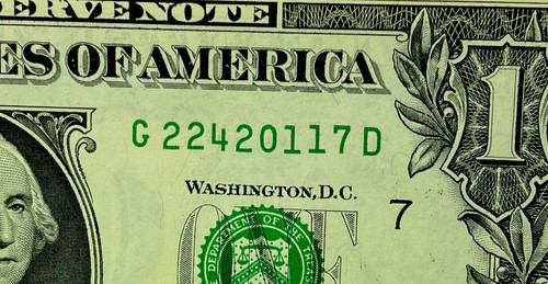 One Dollar Birthday Note February 24 2011. Uncirculated Fancy Serial Number $1 - Picture 13 of 17