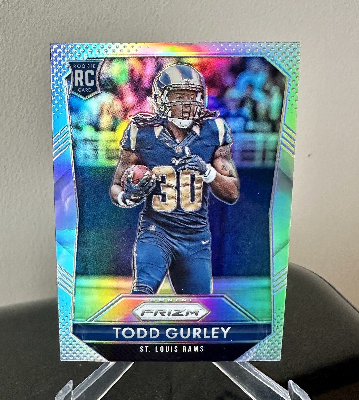 2015 Panini Prizm - Rookies Silver Prizm Base #291 Todd Gurley II (RC)