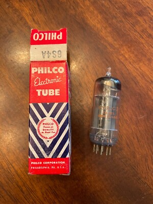 PHILCO 6S4A ELECTRON TUBE REPLACEMENT