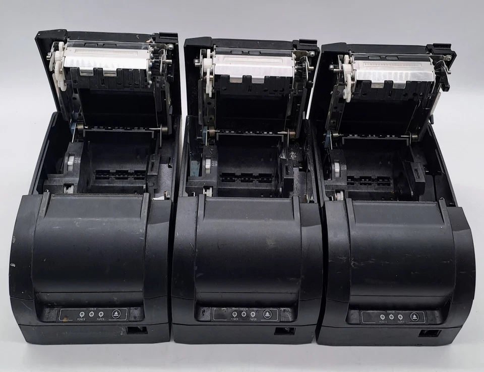 LOTE DE 3 impresoras de recibos SNBC BTP-M300 POS / LEER LA DESCRIPCIÓN Foto 4 de 4