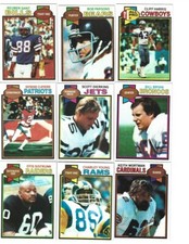 1979 Topps Football Cards Complete Your Set 251-528