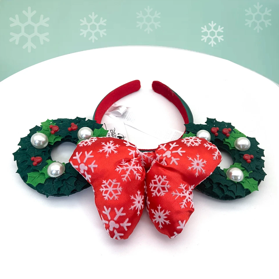 Loungefly Disney Parks Mickey Magical Bow Minnie Mouse Ears Bow Sequins Headband - Image 3 of 4